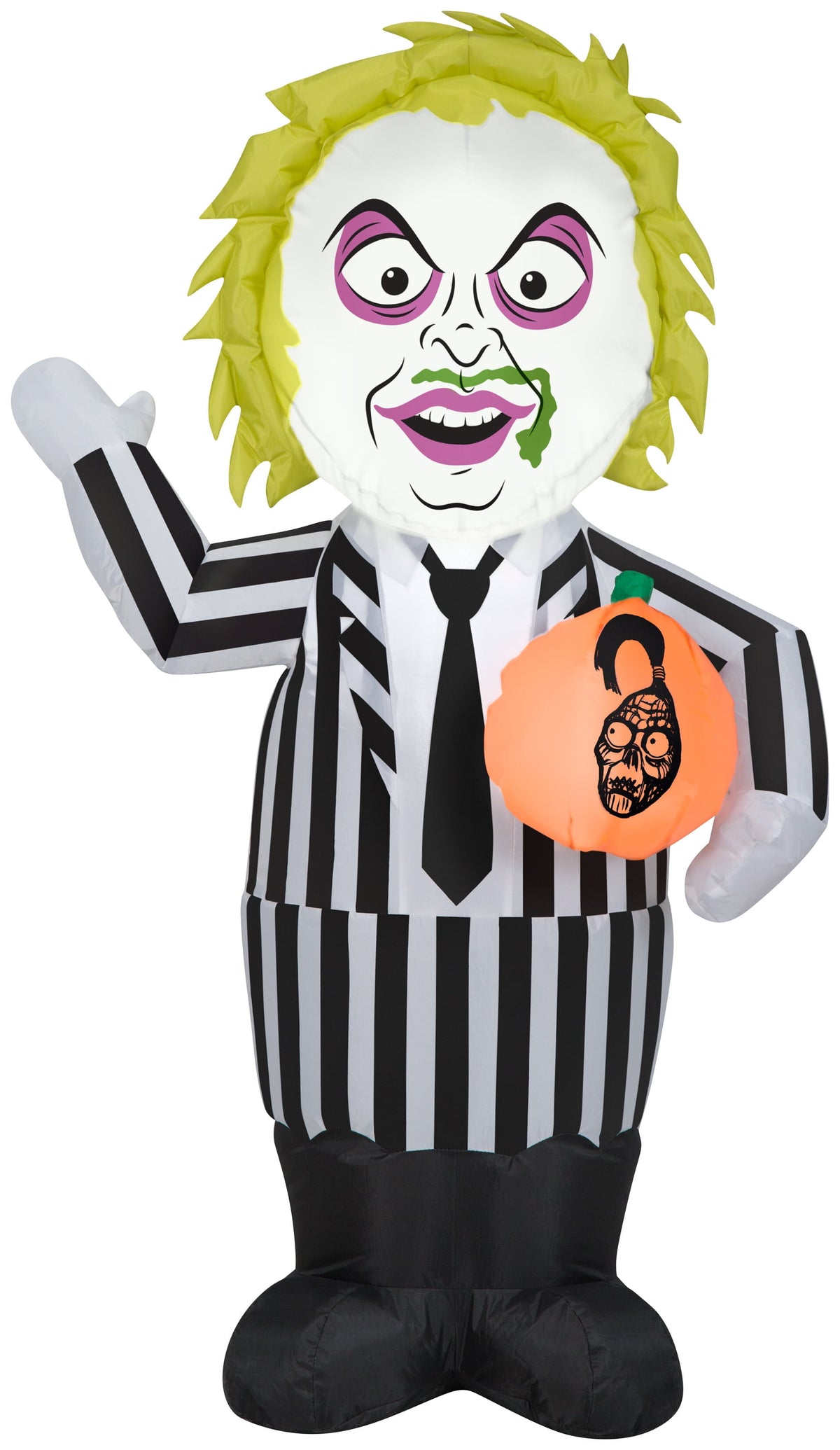 Beetlejuice Men's Airblown Halloween Inflatable Decoration - Black Small