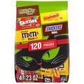 M&M's, Skittles & More Fun Size Halloween Candy Variety Pack - 120 Ct Bulk Bag