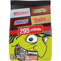 Mars Mixed Snickers, Twix & More Minis Chocolate Halloween Candy Assortment - 295 Count Bulk Bag