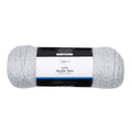 Mainstays Sparkle Acrylic Yarn, 5 oz, Platinum Silver