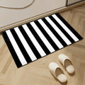 Mouliraty Fall Outdoor Rug,15.7x23.6in,Halloween Thanksgiving Decor Rug New Stripe Outdoor Rug Layered Doormats for Washable Carpet Front Door Porch Farmhouses Entryway Patio Dark Color Rug