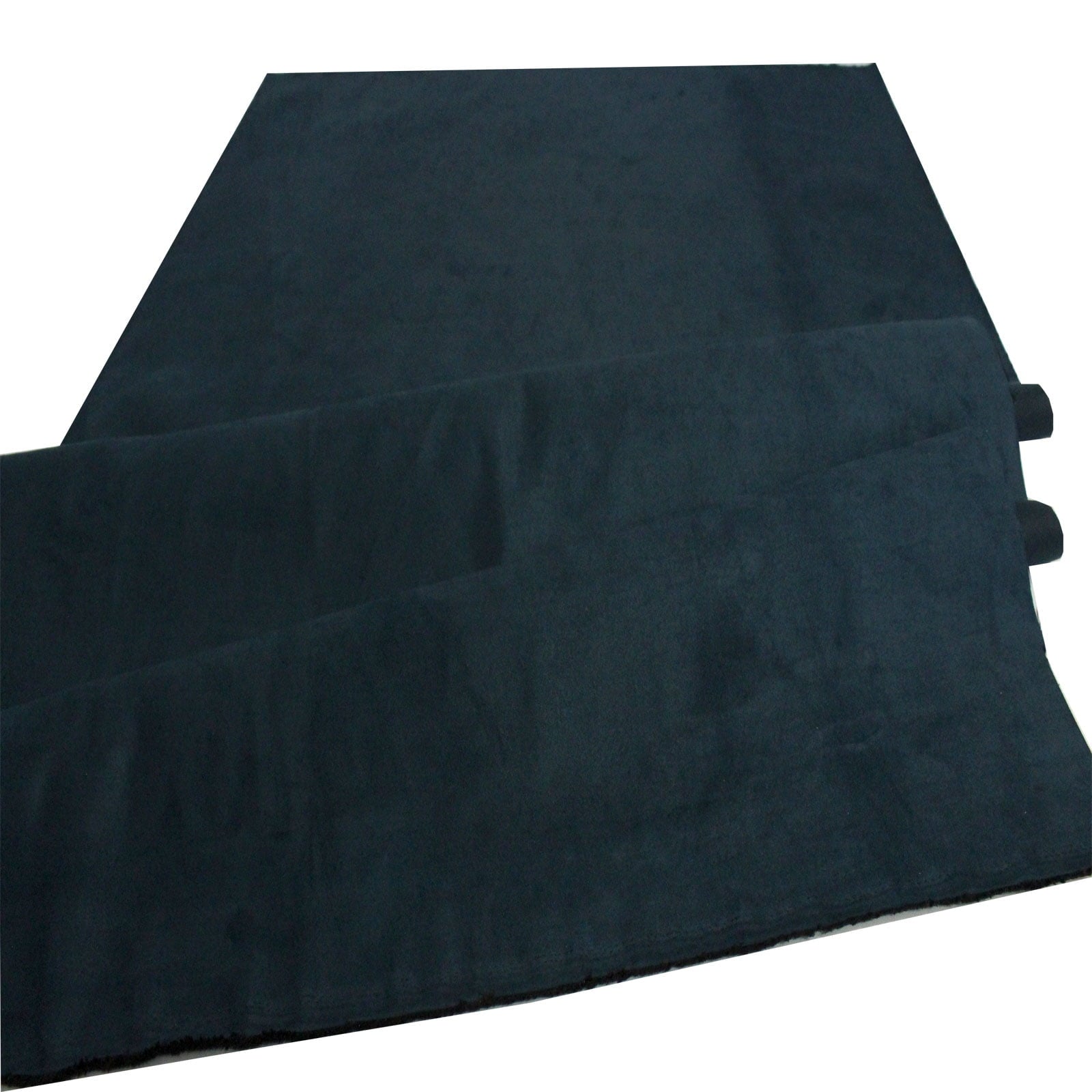 Mybecca Suede 58" Width - 100% Polyester Faux Craft Fabric By the Yard - Color: Black