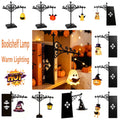 Nkmbld Halloween Bookshelf Lamp, Vintage Library Lantern Decorative Bookshelf Lighting, Hanging Ghost Lantern Book Shelf Light, Halloween Decorations Indoor