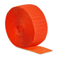 Orange Paper Party Streamer, 150', by Way To Celebrate