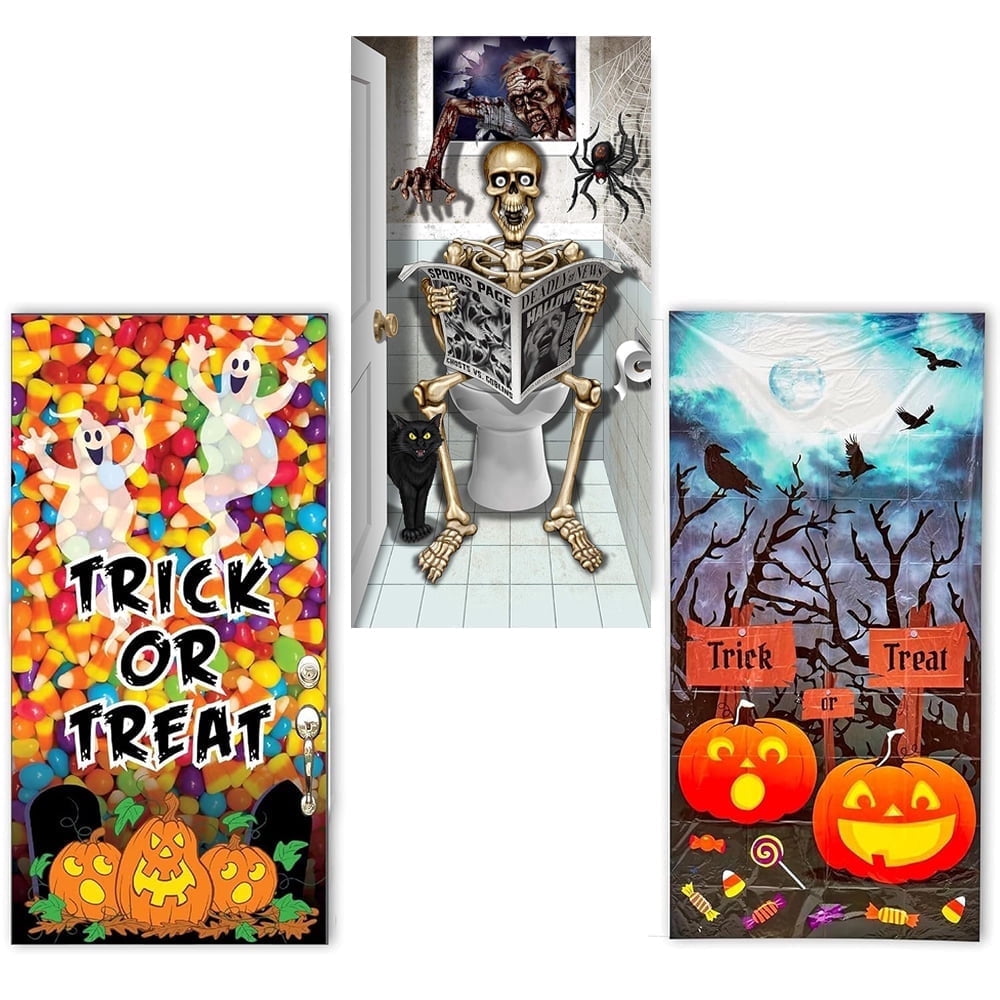 PMU Halloween Microwave Door Decoration 12in x 24in (1/pkg) Pkg/1