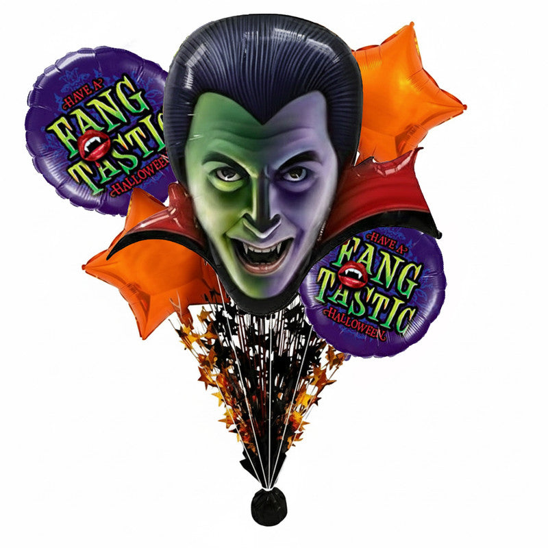 PMU Halloween Flying Ghost 24 Inch Mylar-Foil Balloon (10/pkg) Pkg/1