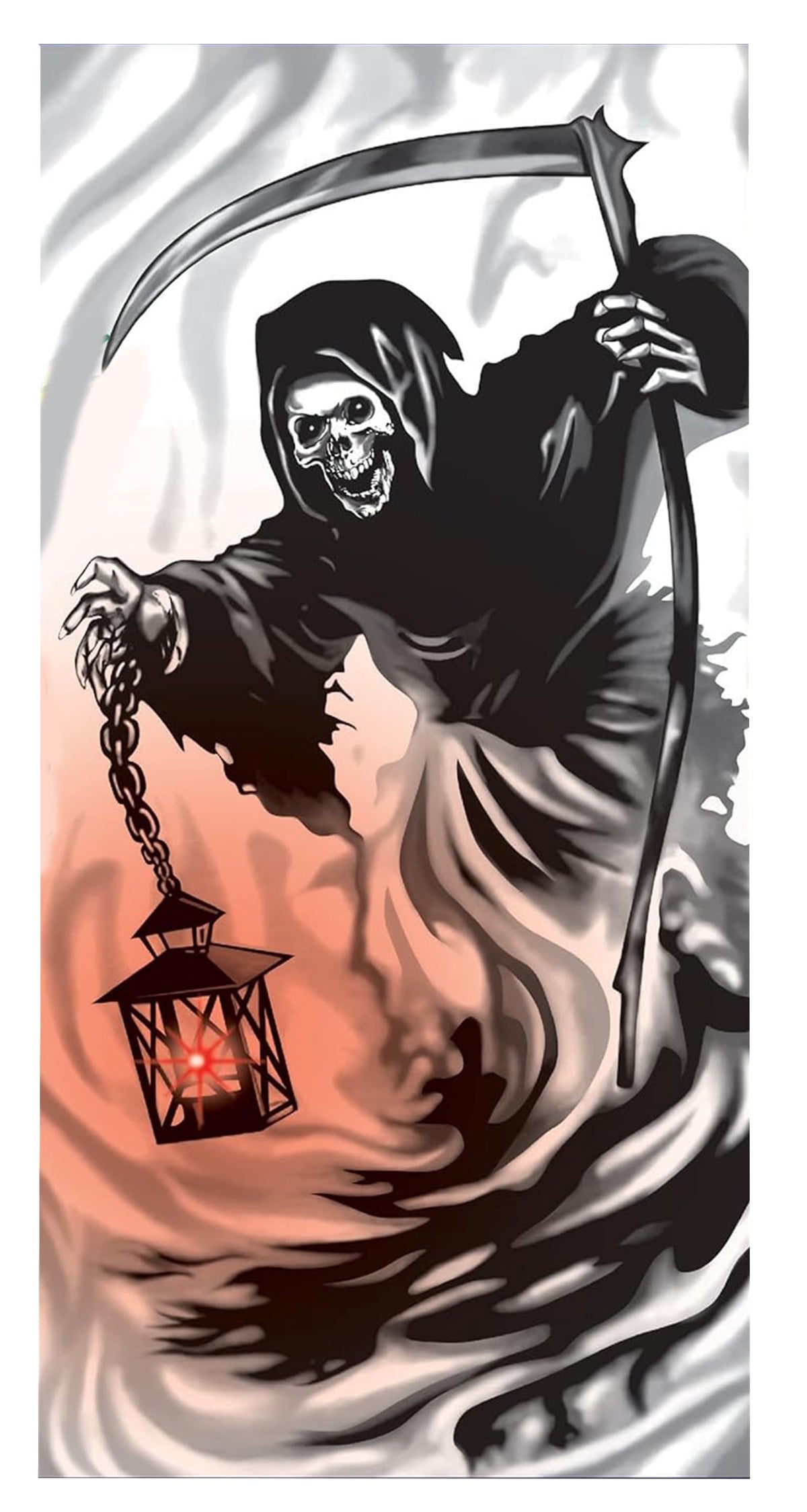 PMU Halloween Microwave Door Decoration 12in x 24in (1/pkg) Pkg/1