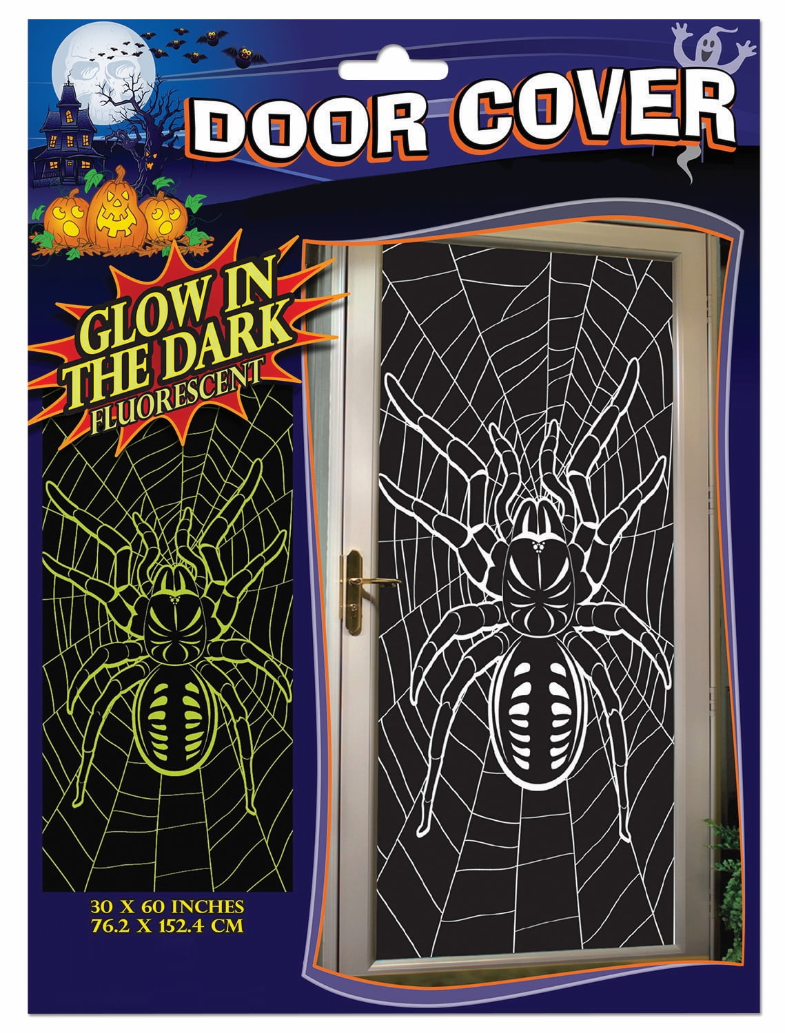 PMU Halloween Microwave Door Decoration 12in x 24in (1/pkg) Pkg/1