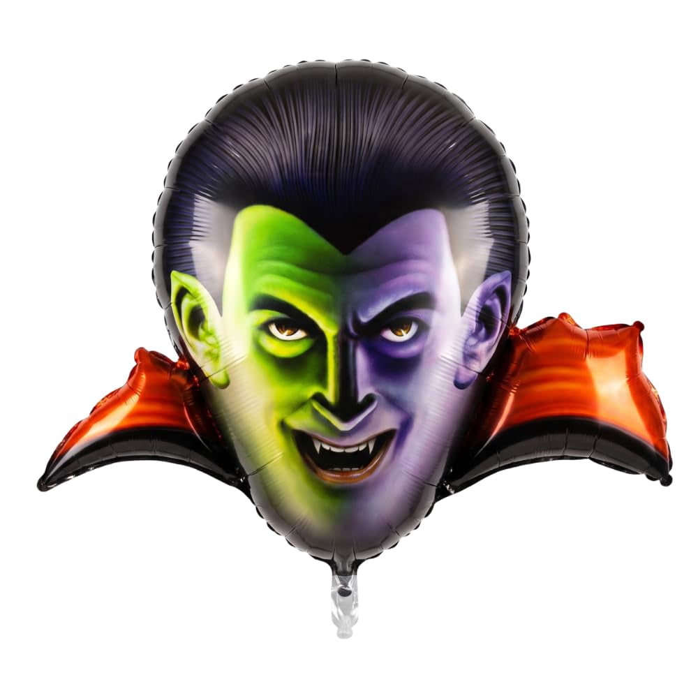 PMU Halloween Flying Ghost 24 Inch Mylar-Foil Balloon (10/pkg) Pkg/1