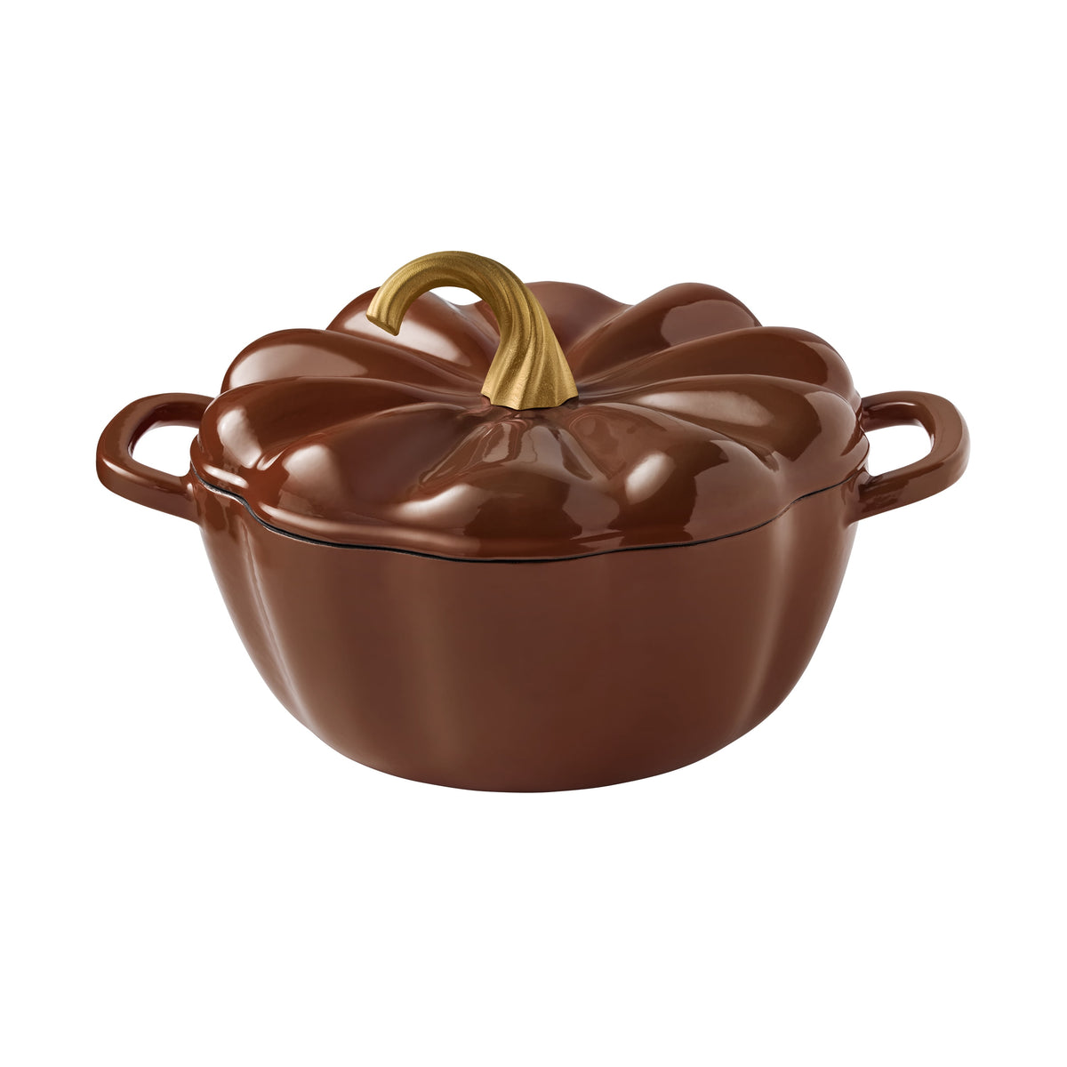 The Pioneer Woman 3.5-Quart Pumpkin Enameled Cast Iron Dutch Oven, Linen