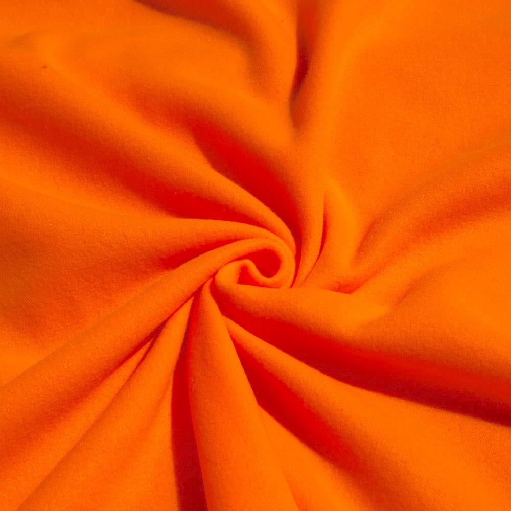 Polar Fleece 60" Soft Anti-Pill Polyester Flannel Fabric by the Yard – For Blankets, Jackets, Hats, Crafts & Sewing Projects (White, 1 Yard)