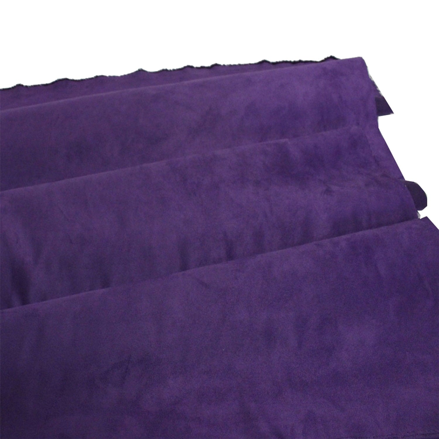 Mybecca Suede 58" Width - 100% Polyester Faux Craft Fabric By the Yard - Color: Black
