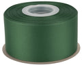 Ribbonitlux Grosgrain Ribbon 2 Inch x 25 Yards – Premium Polyester Craft Ribbon for Hair Bows, Gift Wrapping, Weddings & DIY – Solid Forest Green(#587) – 1 Roll