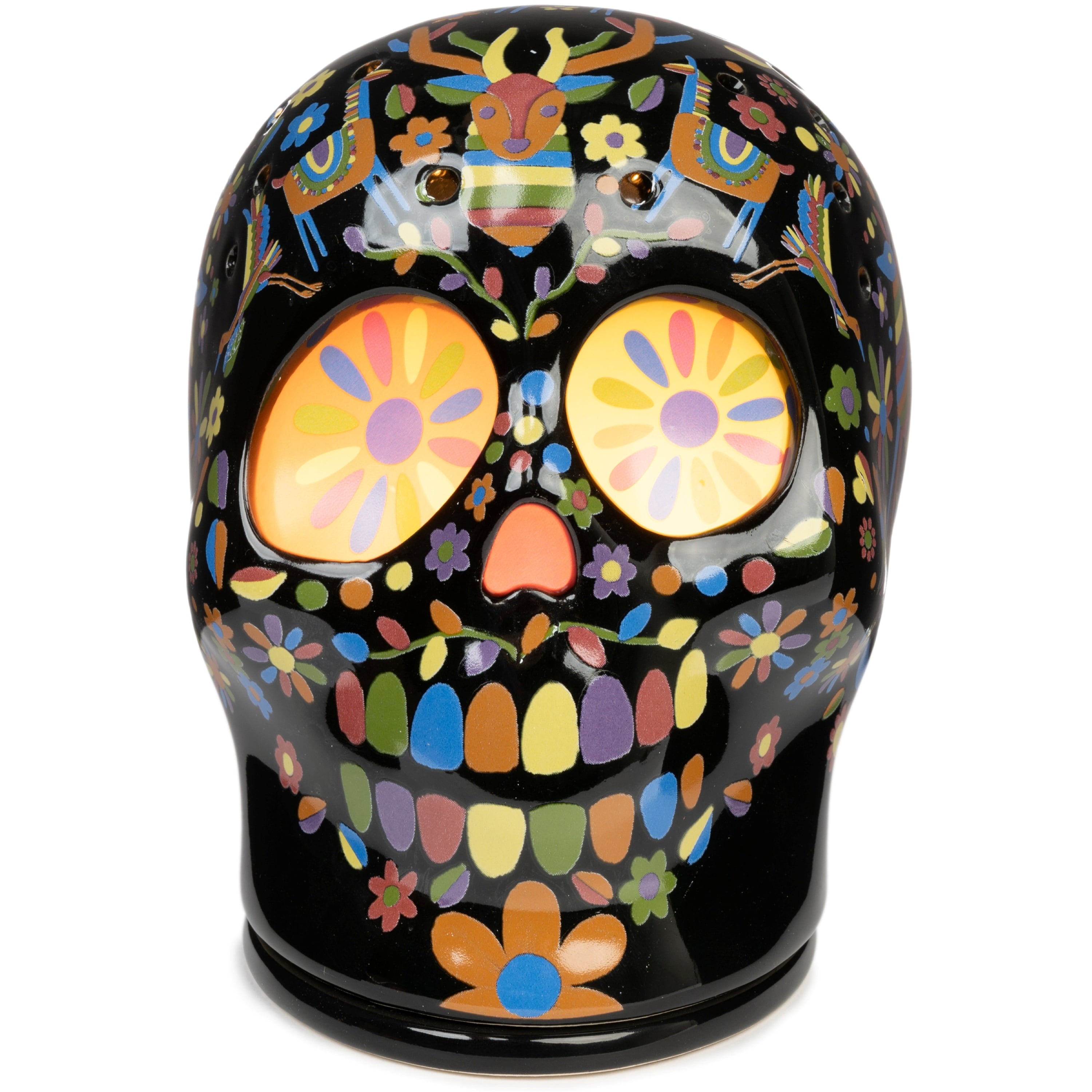 Scentsationals Wax Melt Warmer, Wax Warmer for Scented Wax Melts - Day of The Dead Collection Vistoso - Candle Wax Melter for Fragrance Cubes and Tarts