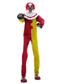 Seasonal Visions Animated Pesky The Clown Halloween Decoration - 7 ft