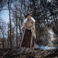 Seasonal Visions Animated Witch Servo-Motor Halloween Decoration -