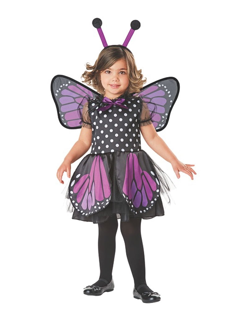 Seasons Beautiful Butterfly Pretend Play Costume for Toddler 2-4T Color Purple