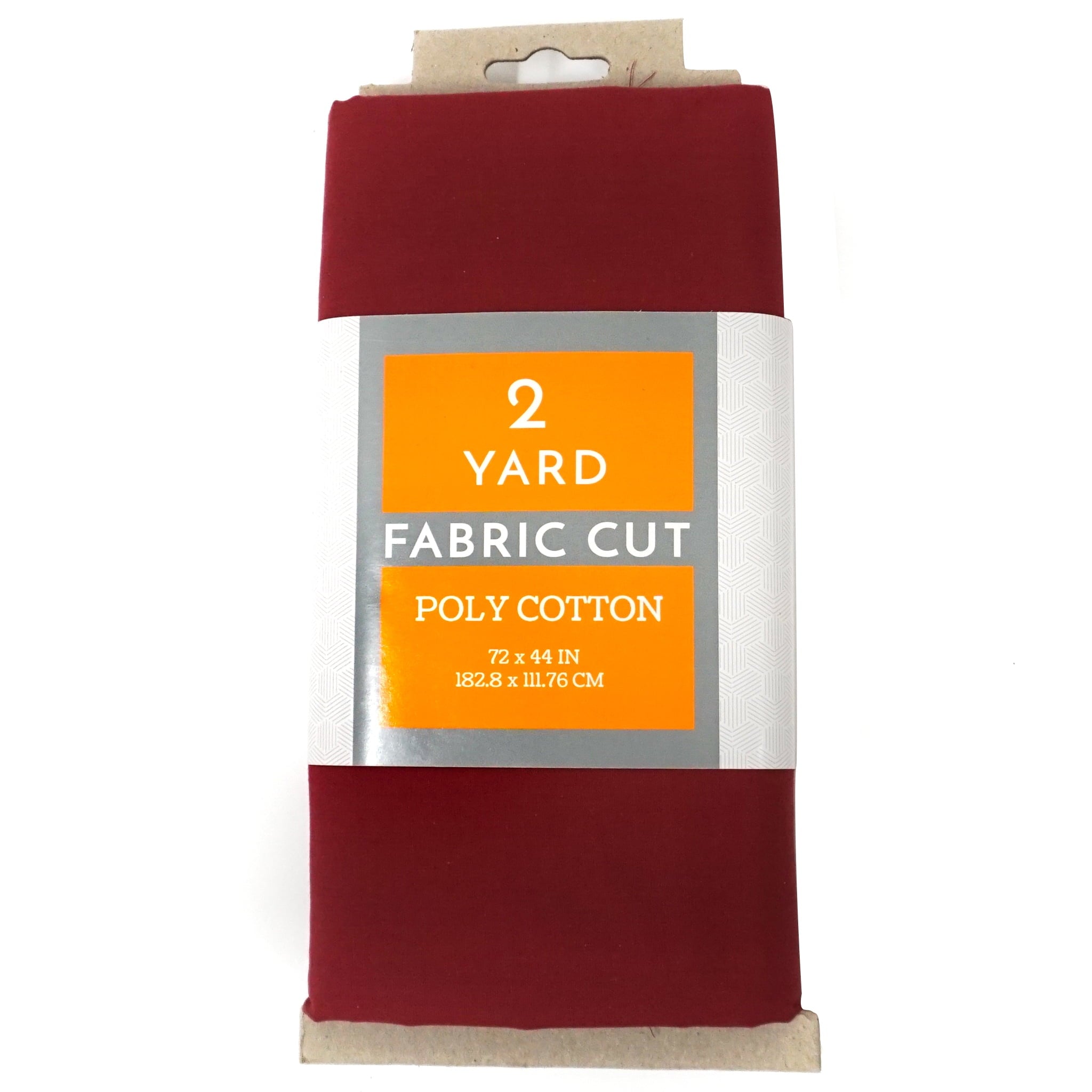 Shason Textile 45" (2 Yards Cut) Craft Projects Quilting Poly Cotton Fabric, Red