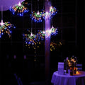 Solar Christmas String Lights,Firework Lights Solar Power LED String Copper Wire Fairy Lights Xmas Party Decor Lamp,Suit for Christmas, Thanksgiving Party Decoration,Christmas Lights for House