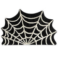 Spider Web Spooky Gothic Cute Fun Halloween Floor Mat Halloween Doormat, Spider Web Bath Mat Fall Thanksgiving Rugs for Indoor Outdoor Entrance Home Bathroom Living Room Decor