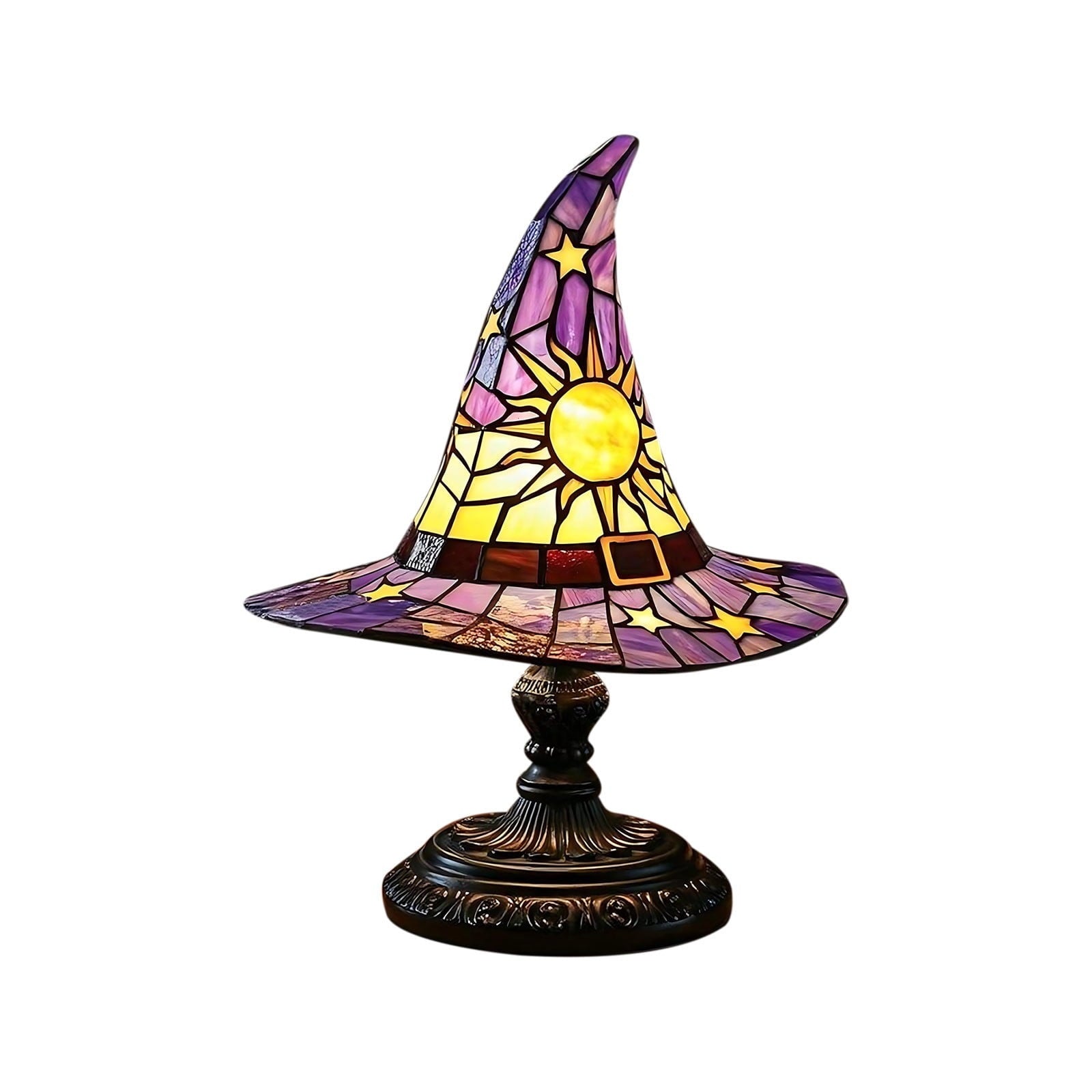 Lighted Vintage Patchwork Ghost, Rustic Farmhouse Halloween LED Light Up Ghost with Pumpkin Lantern, Spooky Cute Fall Decor for Mantel, Shelf, Tiered Tray, Entryway Porch Tabletop