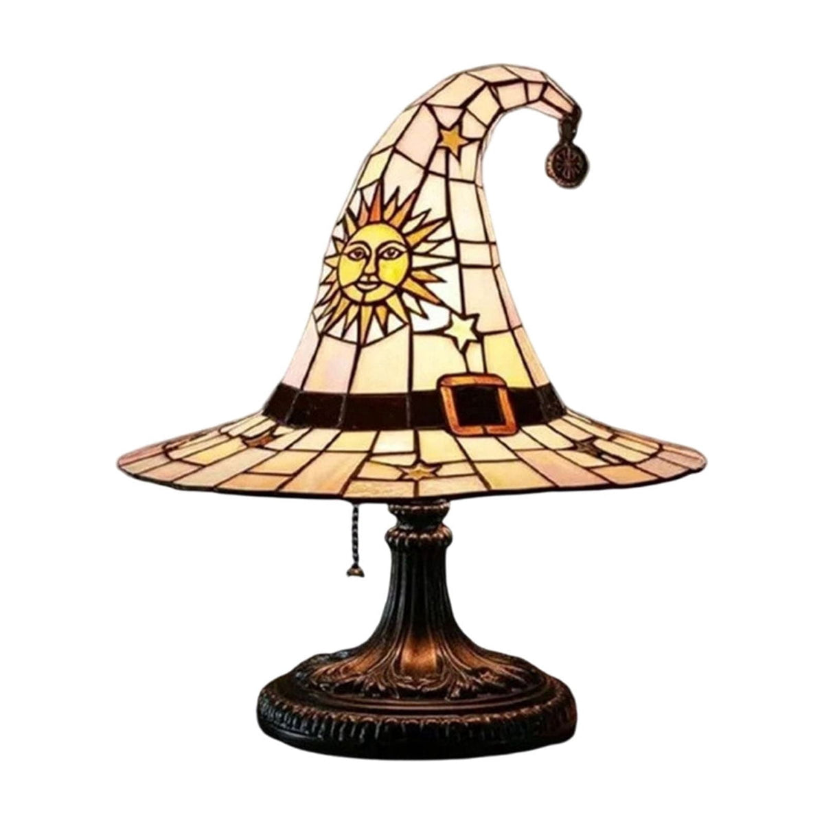 Lighted Vintage Patchwork Ghost, Rustic Farmhouse Halloween LED Light Up Ghost with Pumpkin Lantern, Spooky Cute Fall Decor for Mantel, Shelf, Tiered Tray, Entryway Porch Tabletop