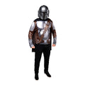 Star War's The Mandalorian 3pc Halloween Costume for Children, Boy's Size S/M (28/34), by Jazwares
