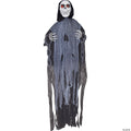 Sunstar Ghost Skeleton In Chains Animated LED Lighted Hanging Halloween Decoration - 60 in