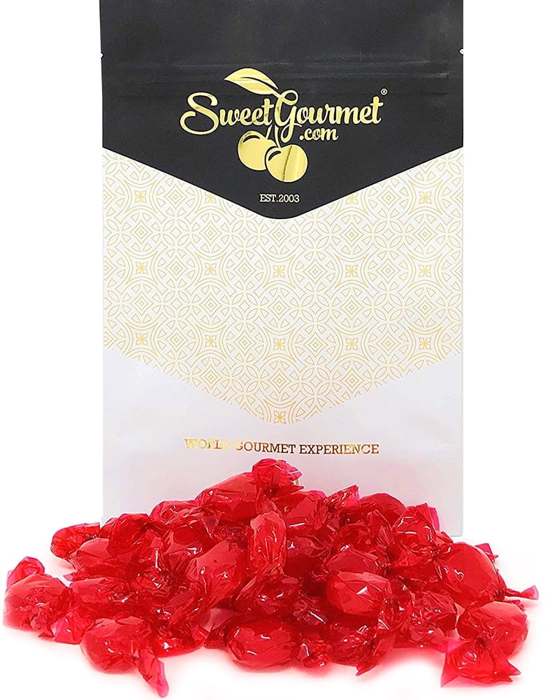 SweetGourmet Cinnamon Discs, Arcor Premium Bulk Wrapped Hard Candy, 2 Pounds