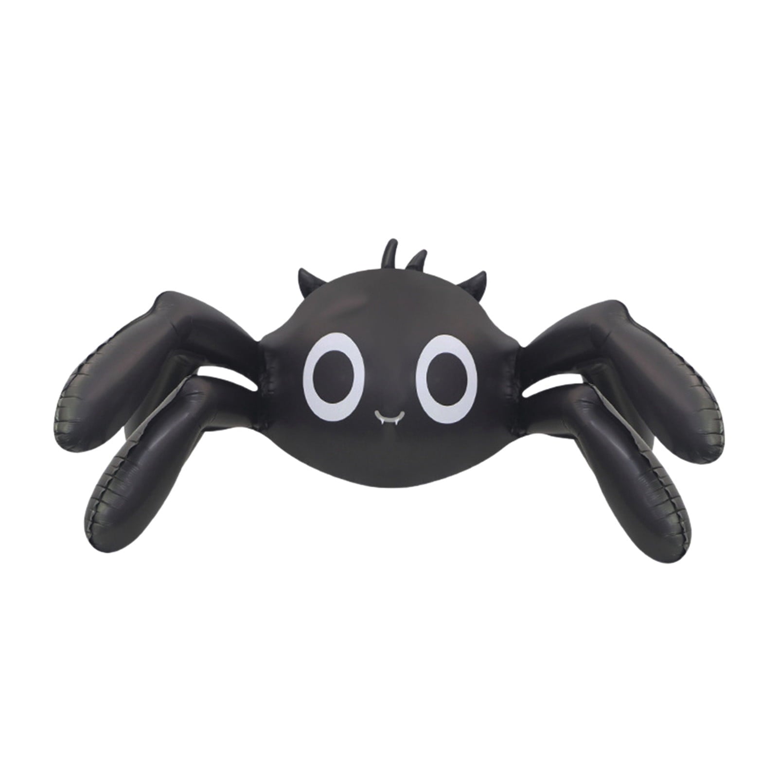 TaTaai Gift Spider Foil Balloon, Large Cute 6-Legged Black Spider Design Mylar Balloon for Spooky Trick-or-Treating, Decorations, and Halloween Party Supplies