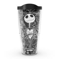 Tervis Disney - Nightmare Before Christmas Jack's Fright Made in USA Double Walled Insulated Tumbler Travel Cup Keeps Drinks Cold & Hot, 24OZ,