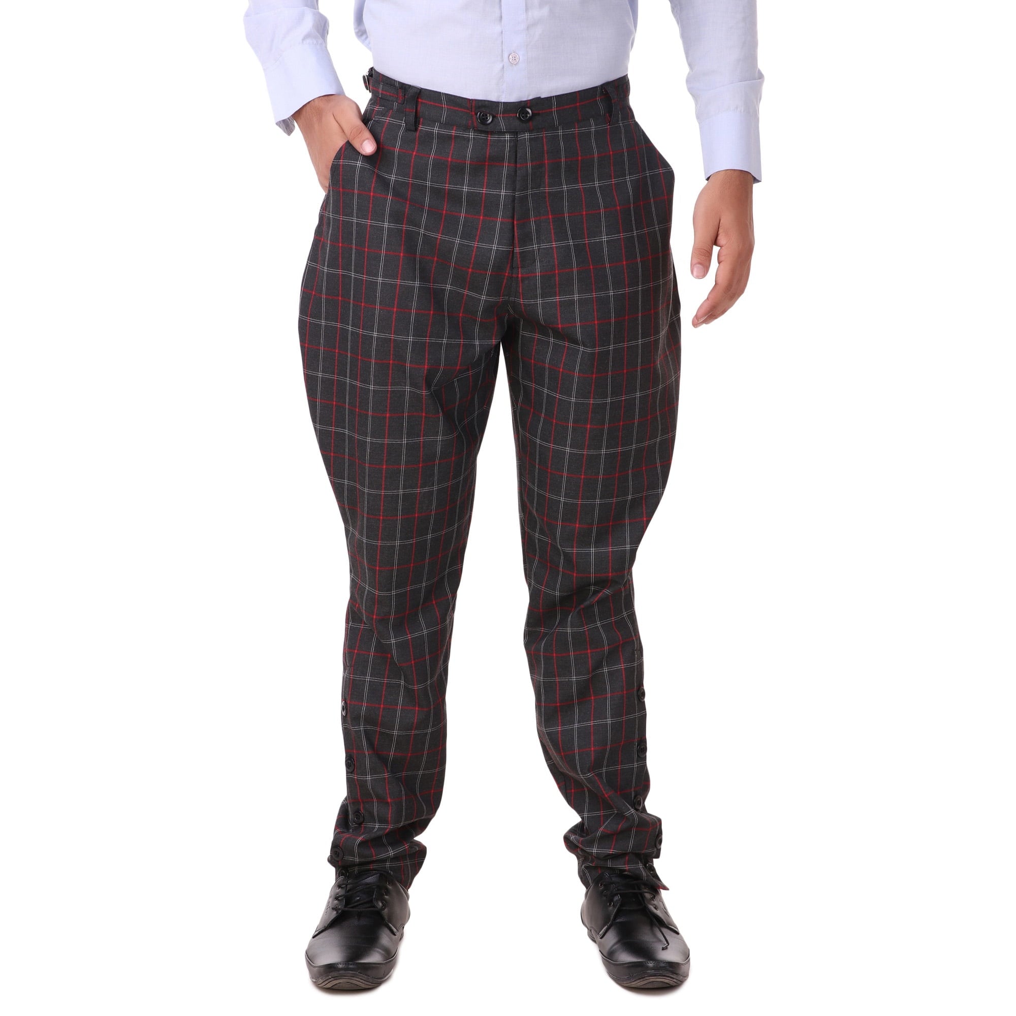 ThePirateDressing Men's Steampunk Victorian Cosplay Archibald Jodhpur Pants - Renaissance & Gothic Costume Trousers
