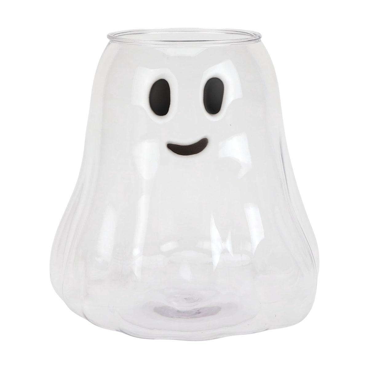 Way to Celebrate Halloween Clear Iridescent Acrylic Ghost Bucket, 4.5 qt