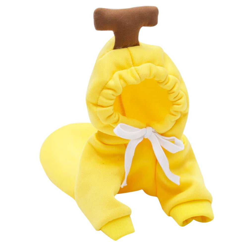 Winter Warm Plush Dog Hoodie, Heart‑Shaped Pet Cosplay Outfit for Small Dogs