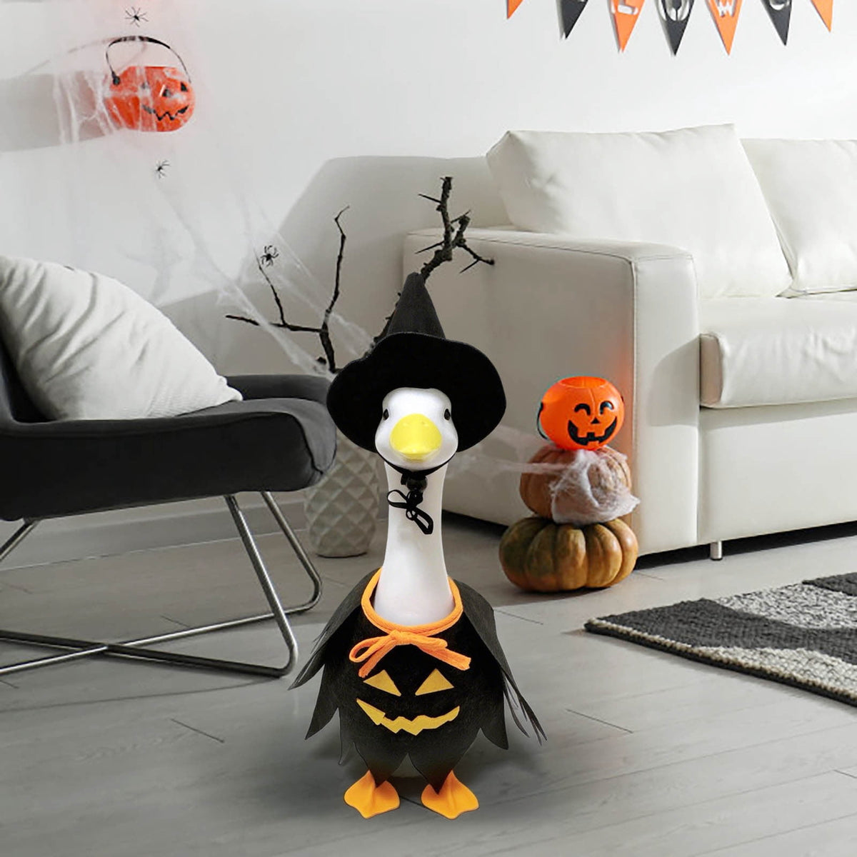 XGFHYJEH Halloween Ghost Figurine,Spooky Ghost Statue Decorations, Halloween Decor Indoor,Spooky Home Decorations, Farmhouse Tiered Tray Decor,Coffee Table Centerpieces Shelf Mantel Display