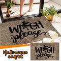 ZToonmas 15" x 23" Vintage Halloween Rugs, Halloween Horror Print Outdoor Rugs Floor Mat Hallway Kitchen Foot Mat Soft Non-Slip