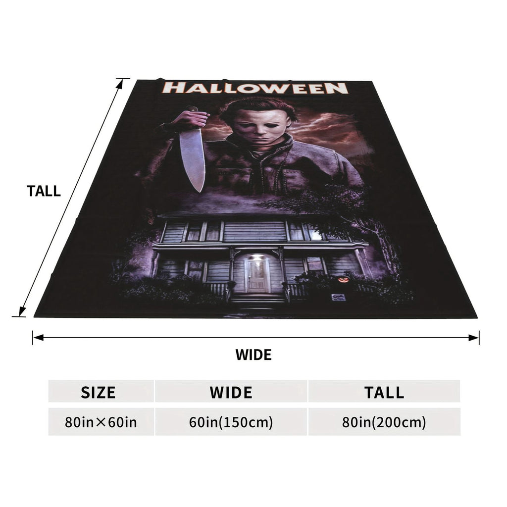 Jbralid This is My Horror Movie Watching Blanket, Horror Movie Blanket, Halloween Blanket, Scary Movie Blanket, Horror Blanket Gifts for Halloween 40x50 in