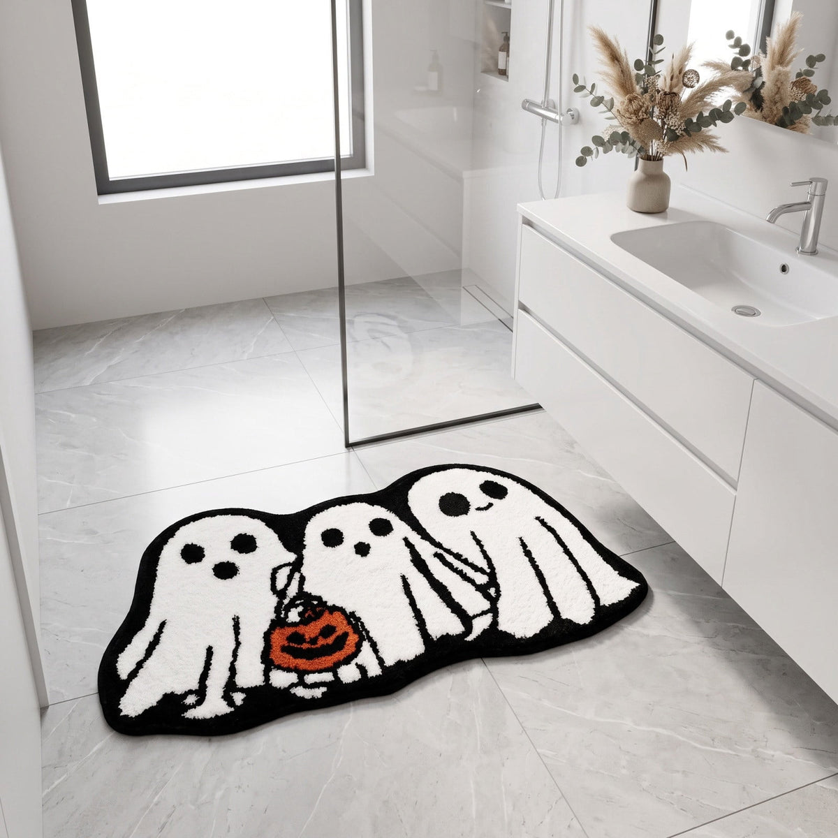 Wooowa Plush Style Multi Purpose Floor Mat Bathroom Entrance Coffee Table Carpet Fit for Fourth of July Decorations Patriotic Decor for Home Daily Holiday Festive Use