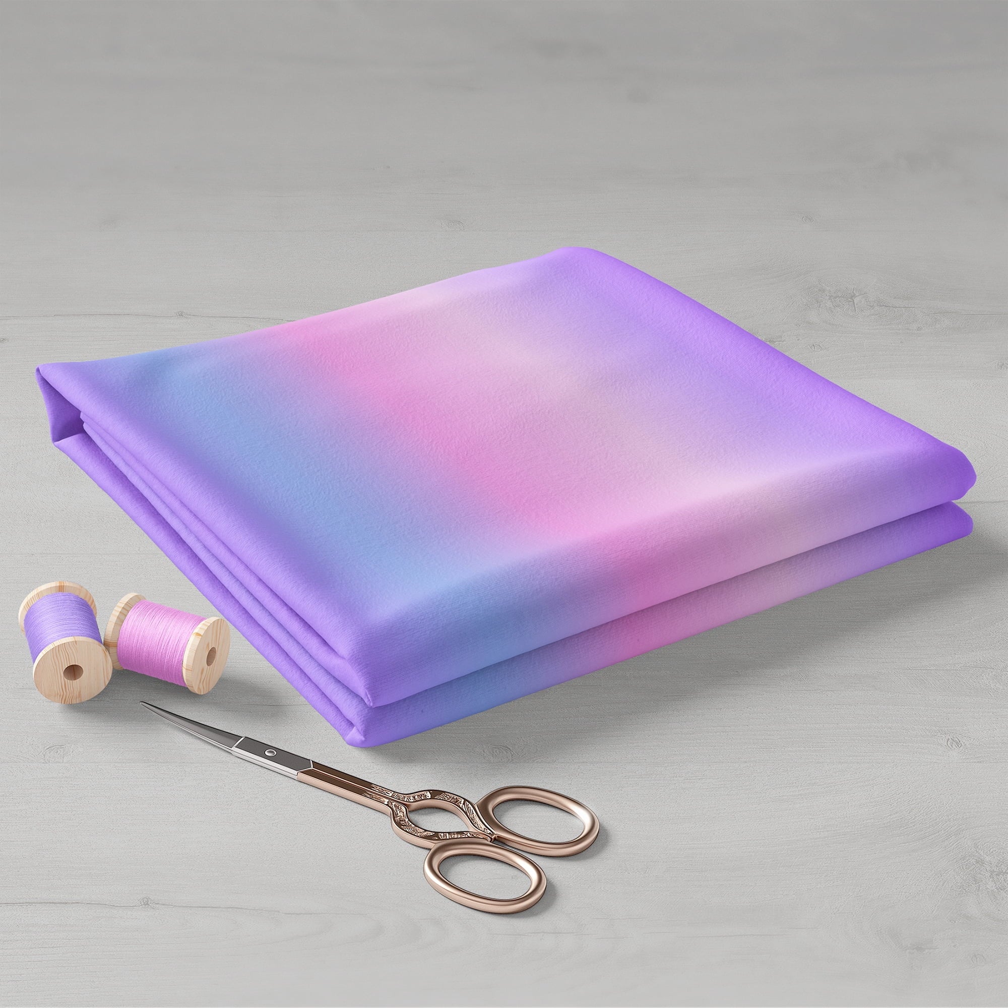 Fat Quarter 100% Cotton Ombre, Pink, 18"x 21" for Quilting & Sewing, 1 Each