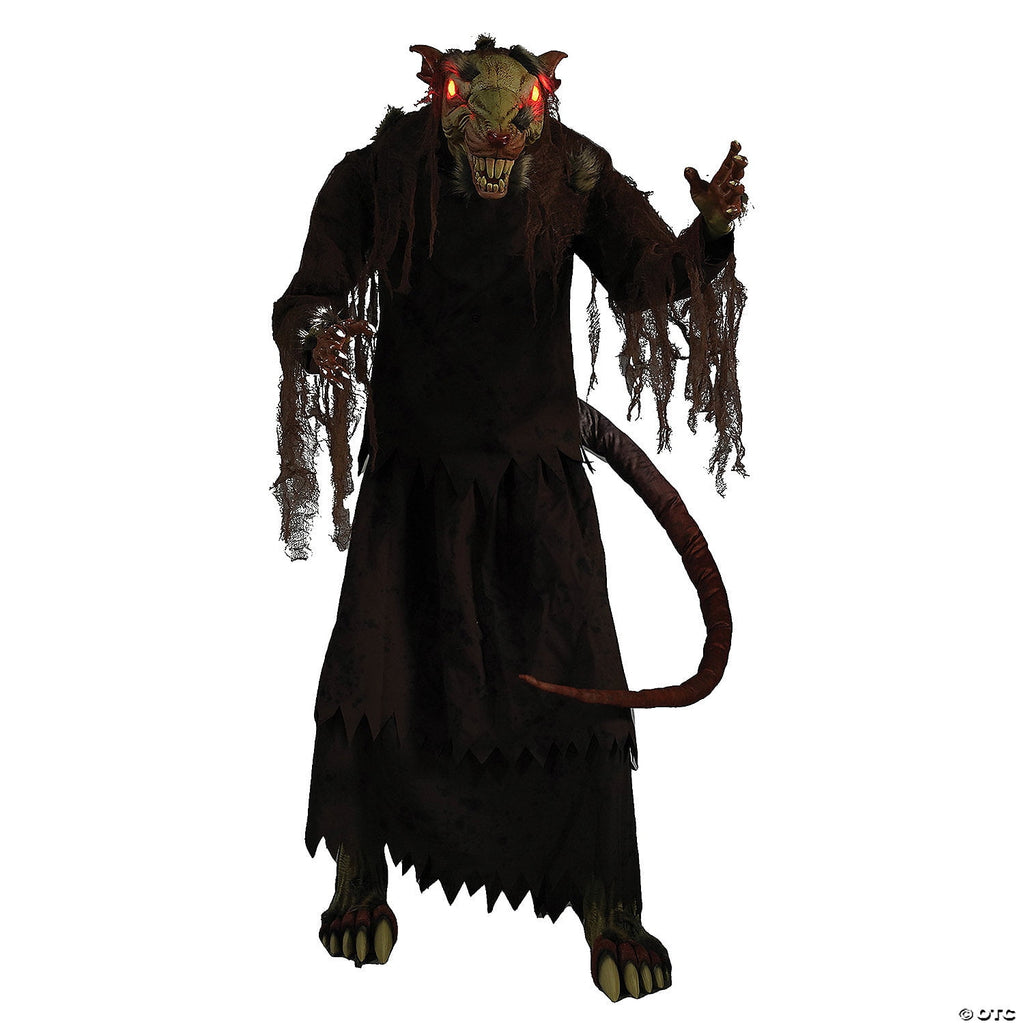 Morris Costumes - 60\ Mangey Rat Animated Prop - One Size