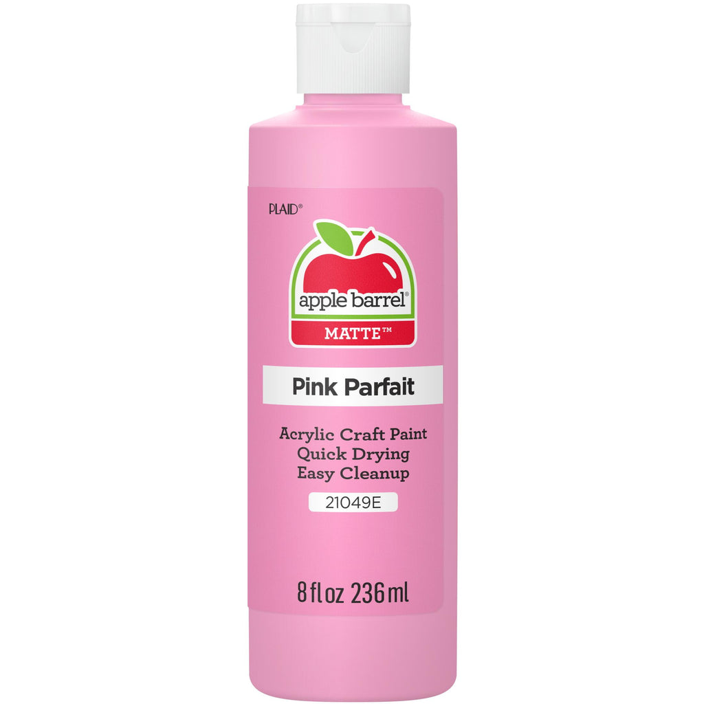 Apple Barrel Acrylic Craft Paint, Matte Finish, White, 8 fl oz