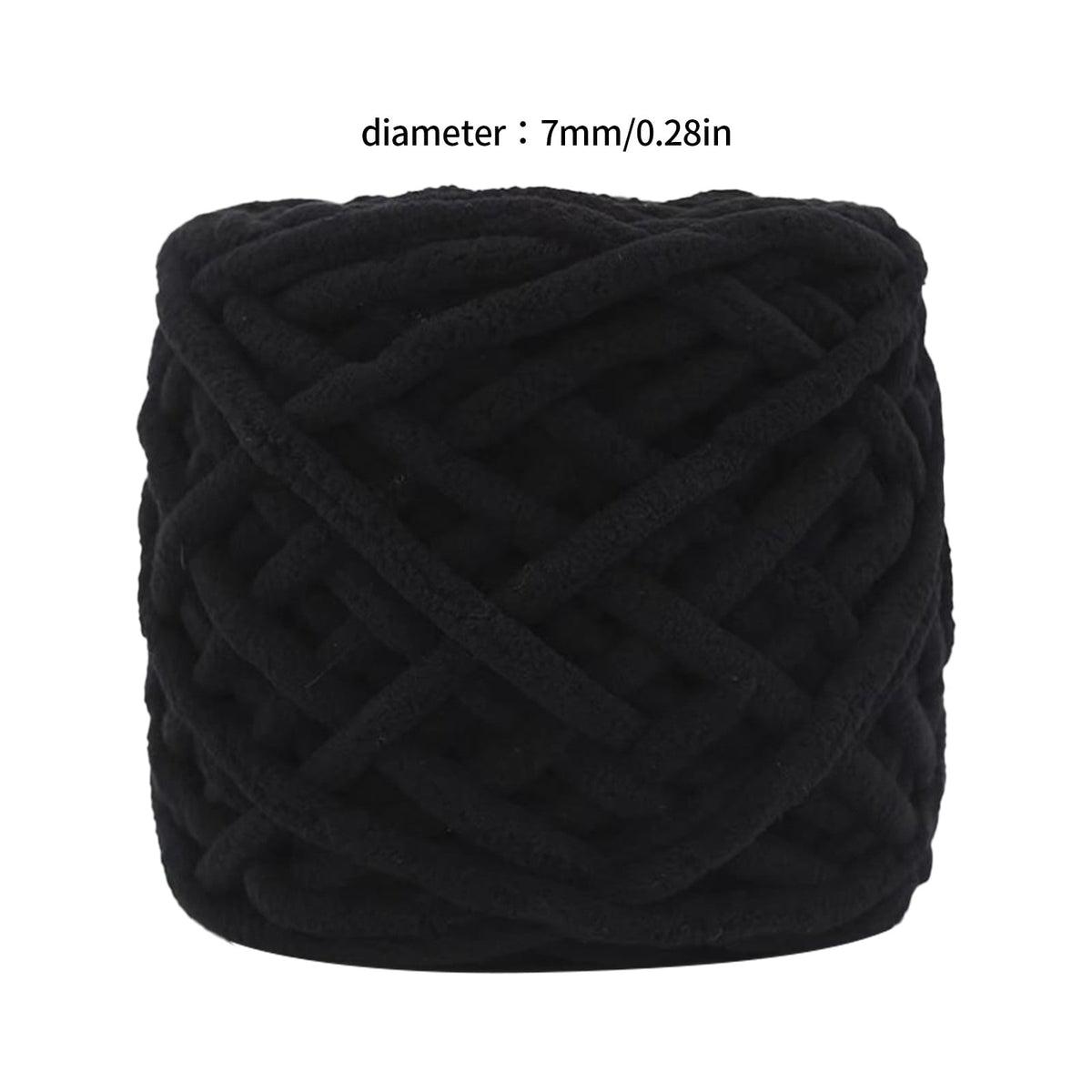 1 Pc Blanket Yarn Chunky Knit Chenille Yarn Soft Velvet Yarn Crochet Knitting Blanket Yarn DIY Craft for Knit Sweaters, Blankets, Shoes, Scarves, Clothes, Dark Green