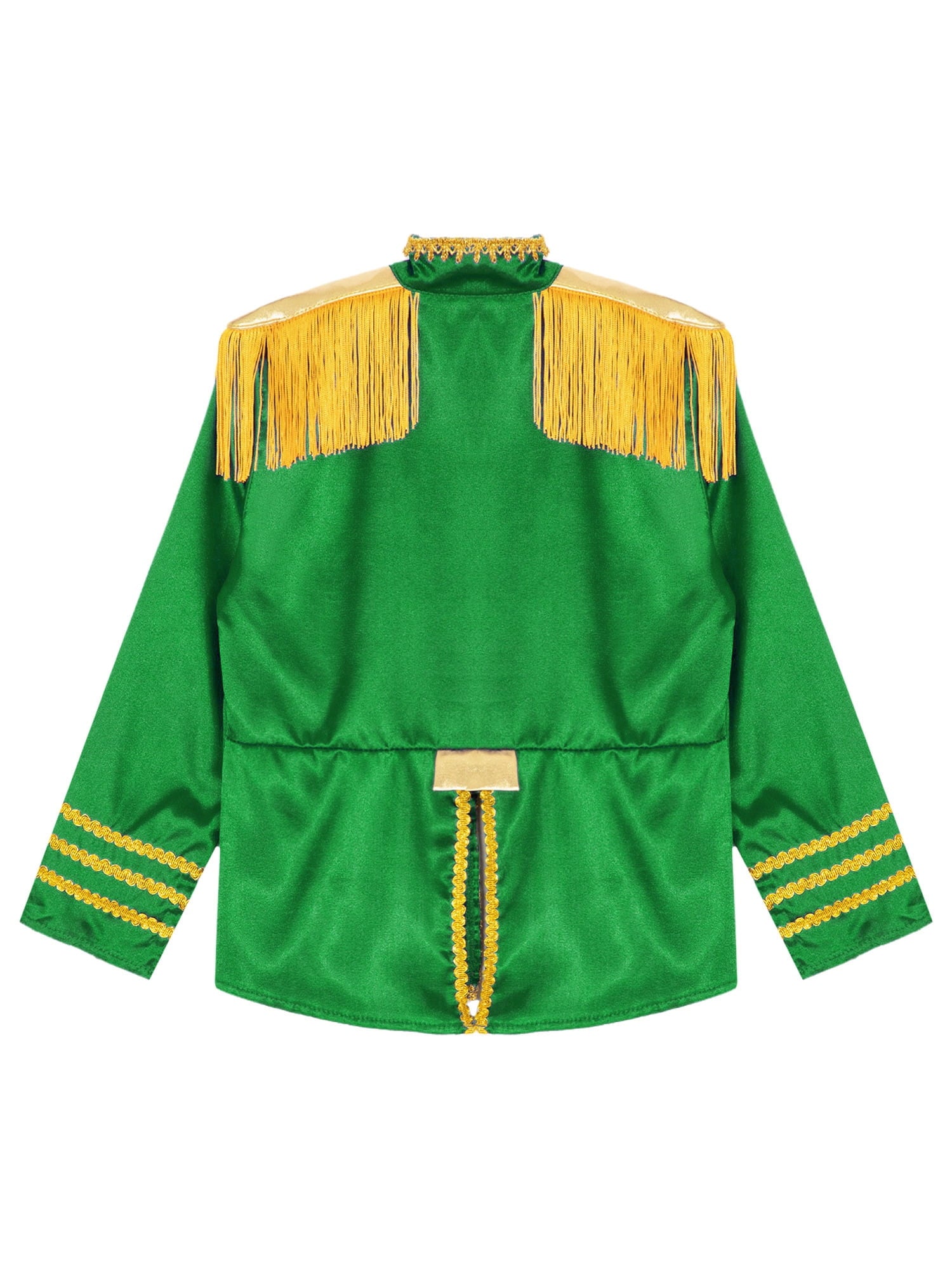 iiniim Kids Boys 1960s British Pop-Star Shirt Long Sleeve 60s Rock Band Musician Zipper Jacket Royal Blue 6