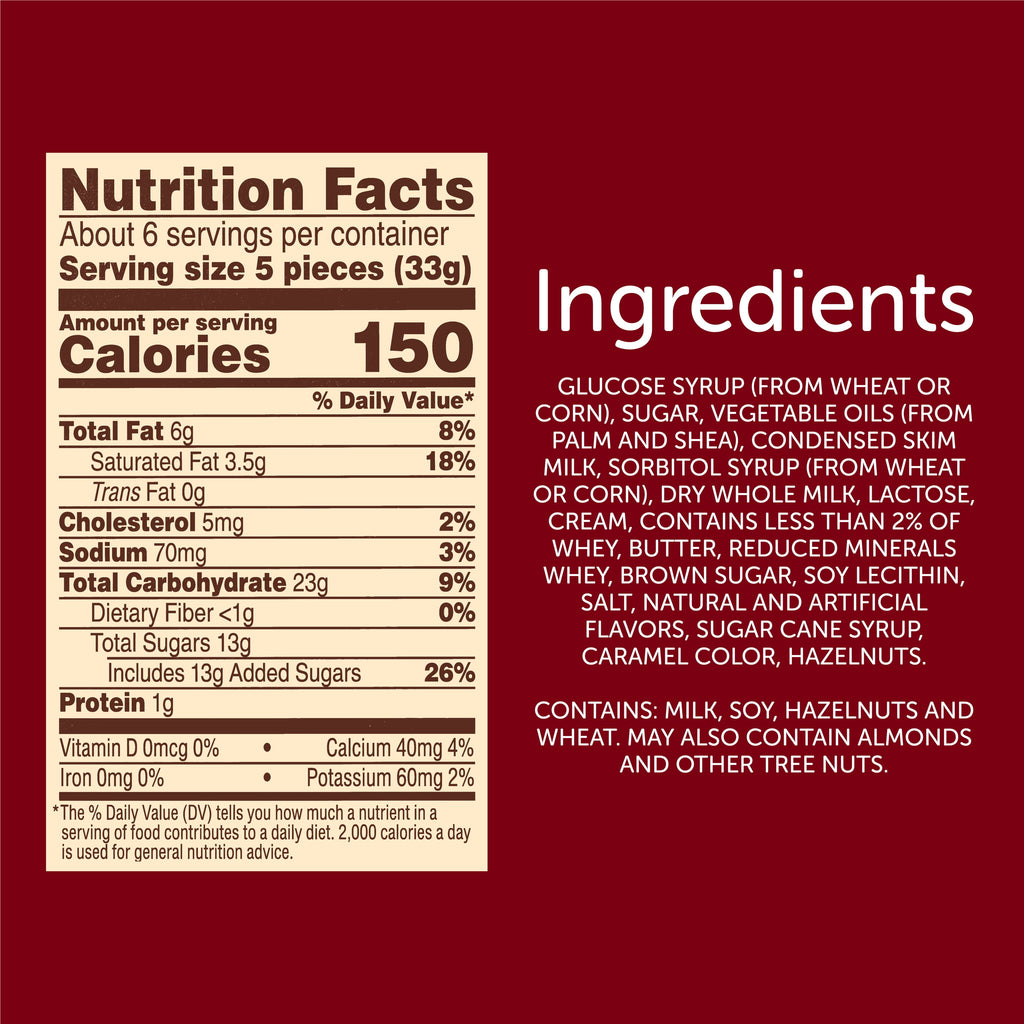 Werther's Original Limited Edition Fall Harvest Cinnamon Crème Soft Caramels, 7.4 oz Bag
