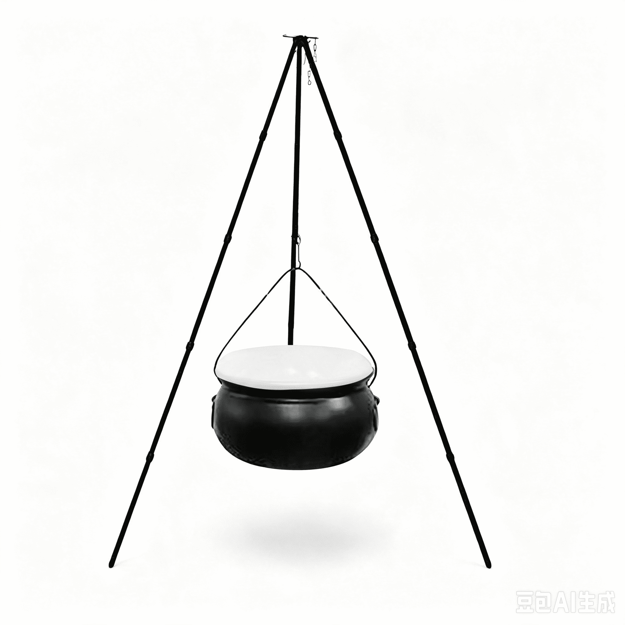Muecwrye Halloween Decorations Outdoor, Halloween Clearance! Halloween Witches Cauldron on Tripod with Lights, DIY Bubbling Cauldron Set Decor for Home Porch Outside, Halloween Party Supplies