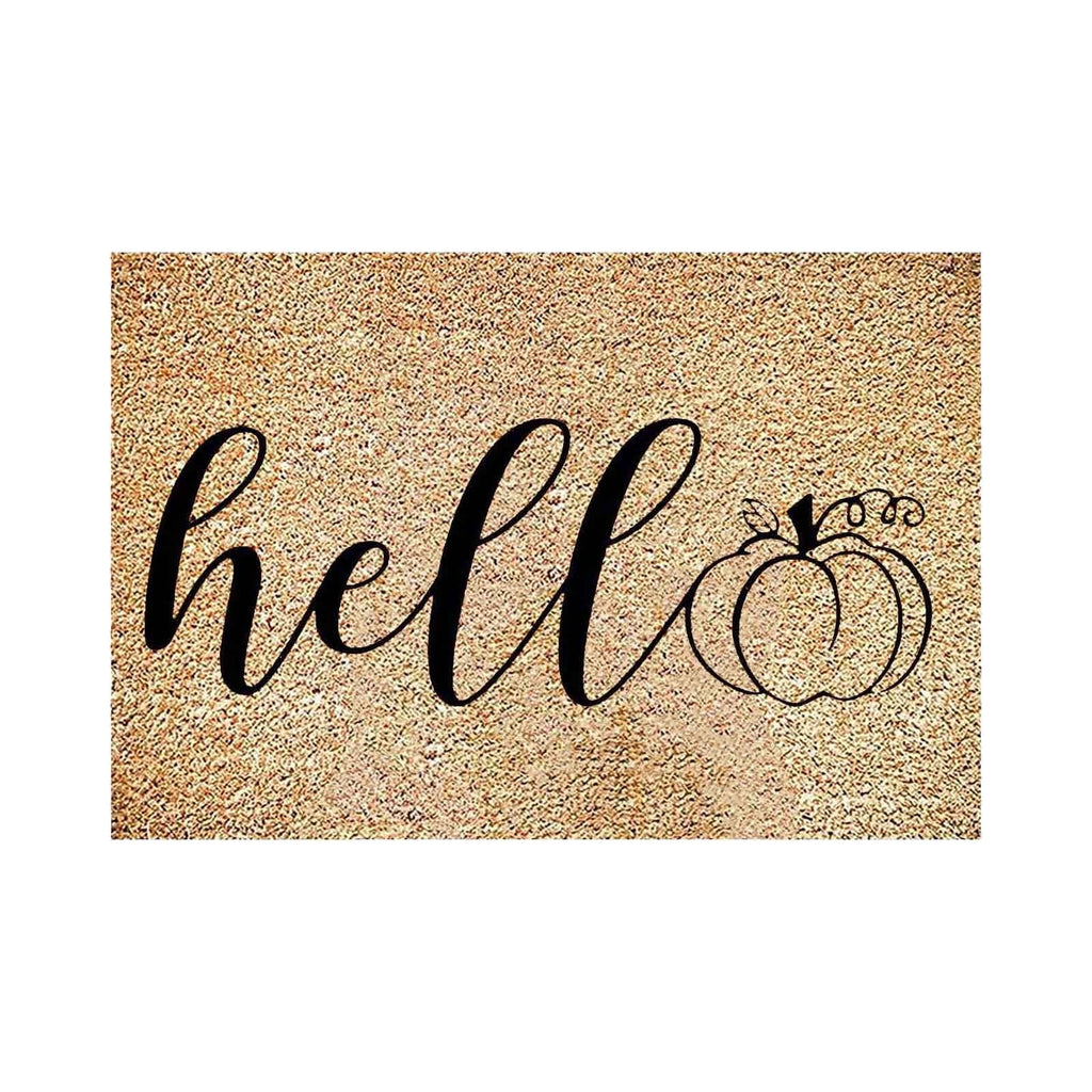 Holloyiver Halloween Door Mat 24" x 16", Ghost Pumpkin Bat Skull Witch Mat Non-Slip Front Door Mat Entrance Funny Doormat Entry Rug Fall Door Mat Welcome Mats Synthetic Coir Doormat Outdoor Decor