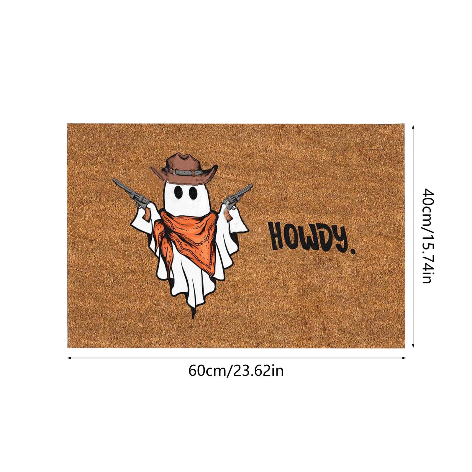 Fnyoxu Halloween Decorations, Halloween Thanksgiving Pumpkins Doormat Rug - Non-Slip Entrance Doormat Rug Indoor for Home/Bathroom/Kitchen/Bedroom