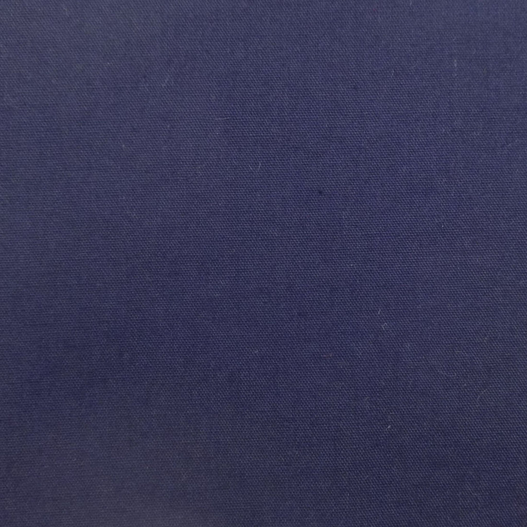 Shason Textile 2 Yard Cut Poly Cotton Fabric, Navy, 44" Wide for Craft & Quilting Projects
