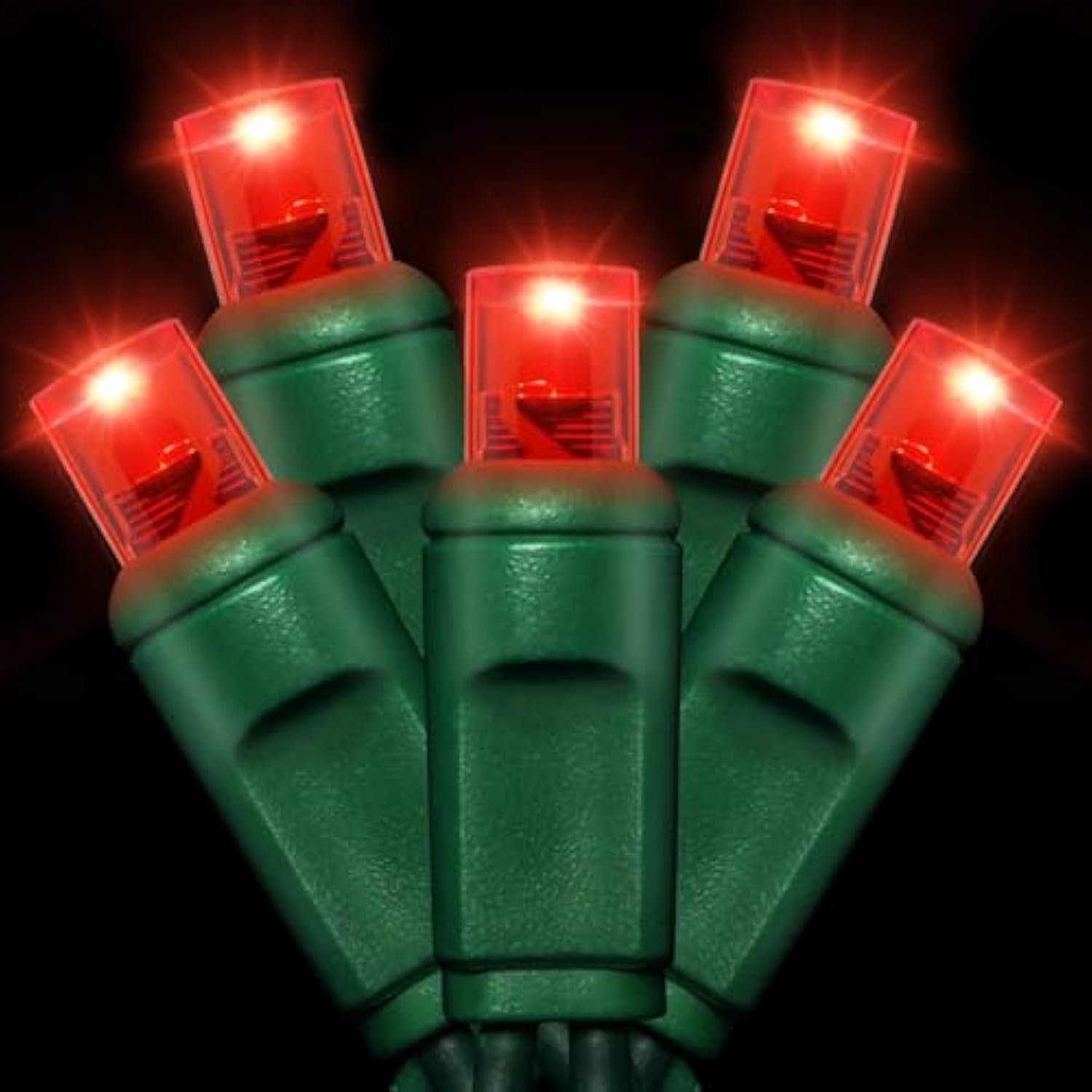 Wick's Outdoor Living LED 5MM Multi-Color Holiday Lights, 50 FT in length, 150 CT, and 6 different color options