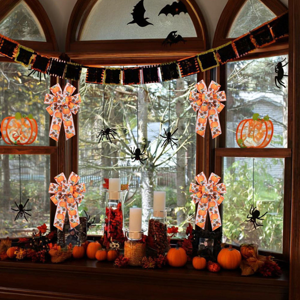 Black Halloween Mini LED Lantern Table Centerpiece 5.1 Inch for Indoor Decor, 2 Inch, 5 cm